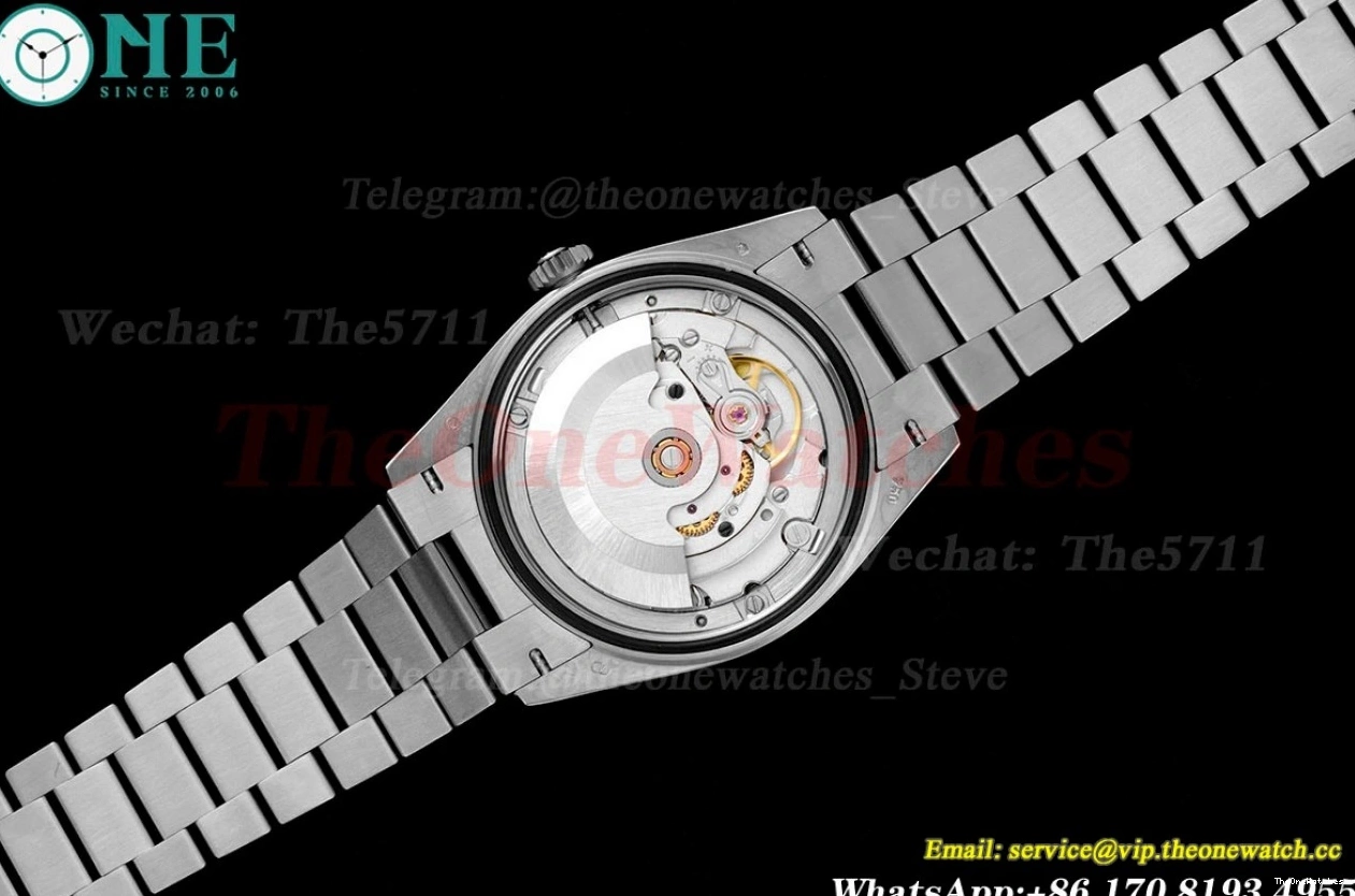 A2836 Pres Gradient RAF 36mm SS SS DayDate Dial Blue 0303